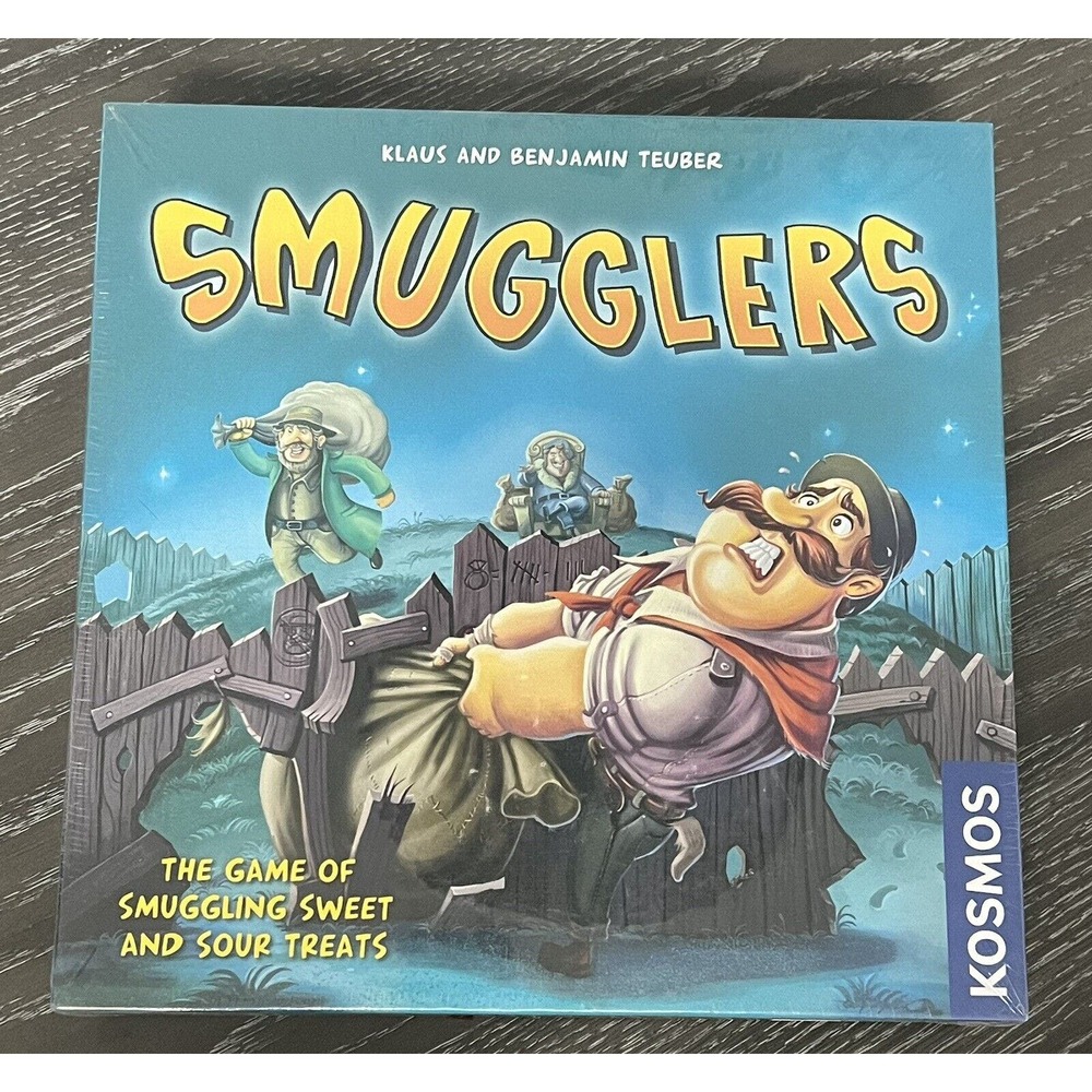 Smugglers Board Game by Klaus and Benjamin Teuber, 2016 Kosmos, New and Sealed